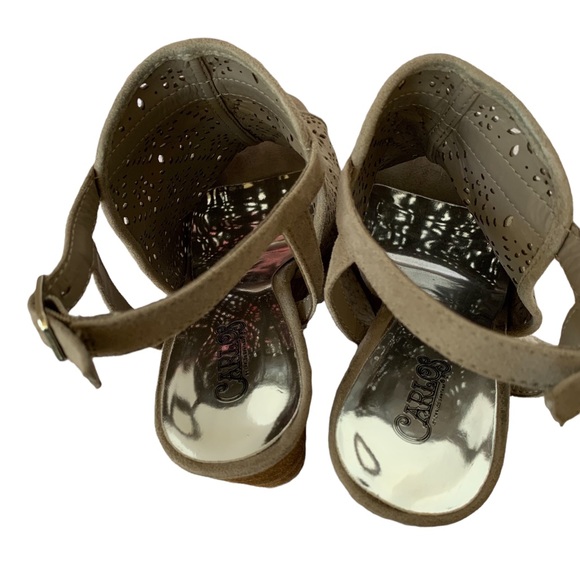 CARLOS SANTANA GABRIELLE NUDE WEDGE - Picture 4 of 10